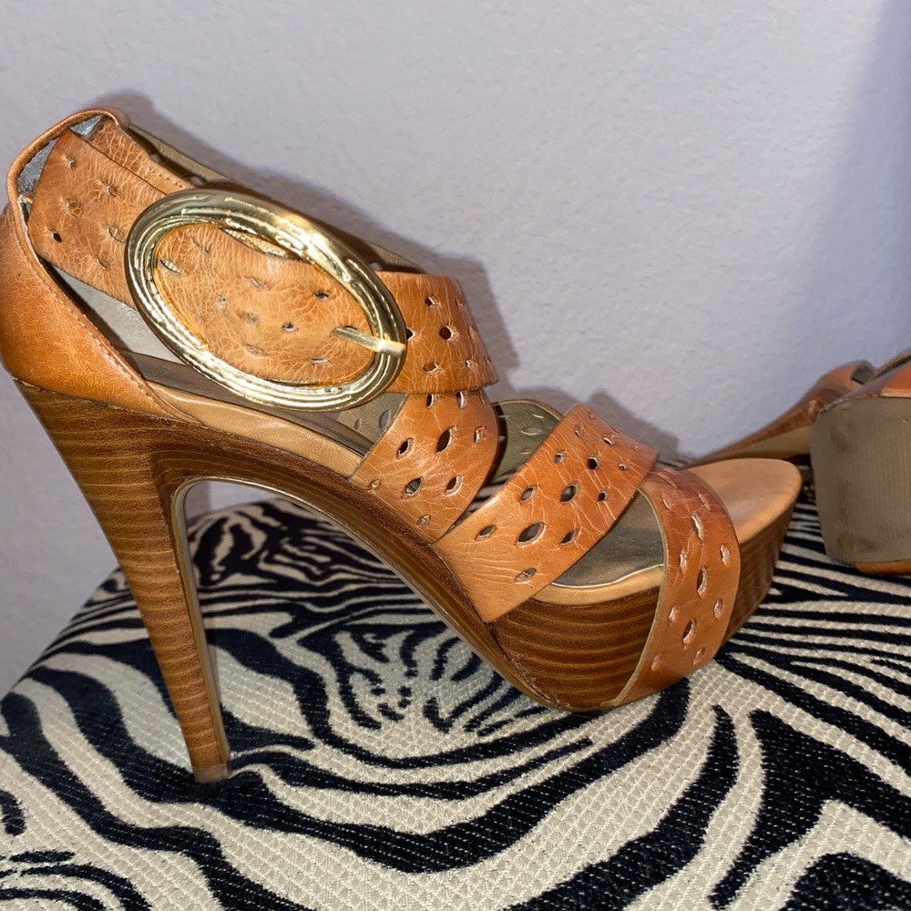 Jessica Simpson Annetty Tan Heels